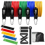 accessory, exercise, fitness, gym, indoor, outdoorFitness Exercises Resistance Bands Set - Premium  from Nobles Store - Just $59.97! Shop now at Nobles Store
