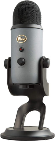 Audio & Video Accessories, Computer Accessories & Peripherals, Computer Microphones, Computers & Accessories, ElectronicsBlue Yeti USB Microphone for Recording, Streaming, Gaming, Podcasting on PC and Mac, Condenser Mic for Laptop or Computer with Blue VO!CE Effects, Adjustable Stand, Plug and Play - Slate - Premium  from Nobles Store - Just $204.33! Shop now at Nobles Store