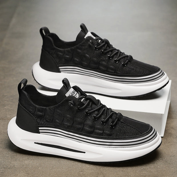 Men's Summer Breathable Platform Canvas Shoes - Premium 0 from Nobles Store - Just $45.60! Shop now at Nobles Store