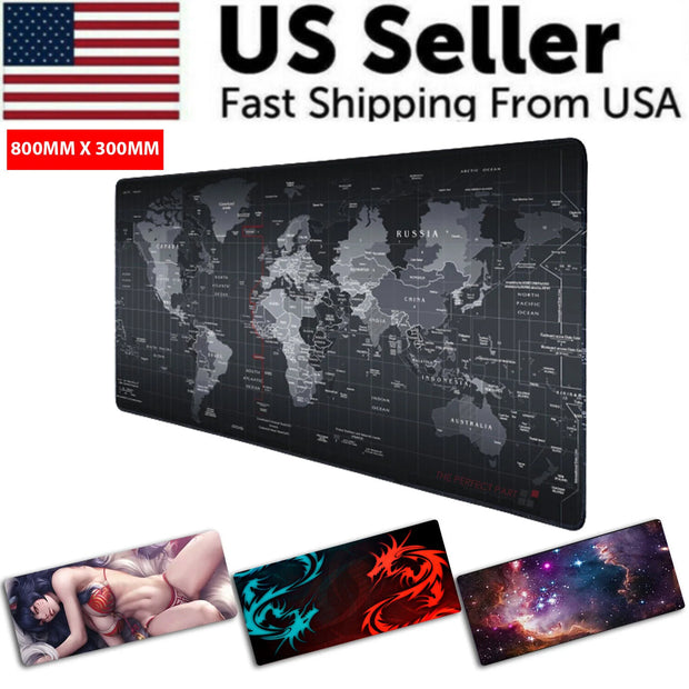 Computer accessories, Electronics & GadgetsExtended Gaming Mouse Pad Desk Keyboard Mat Large Size 800MM X 300MM 31X12 - Premium  from Nobles Store - Just $25.60! Shop now at Nobles Store