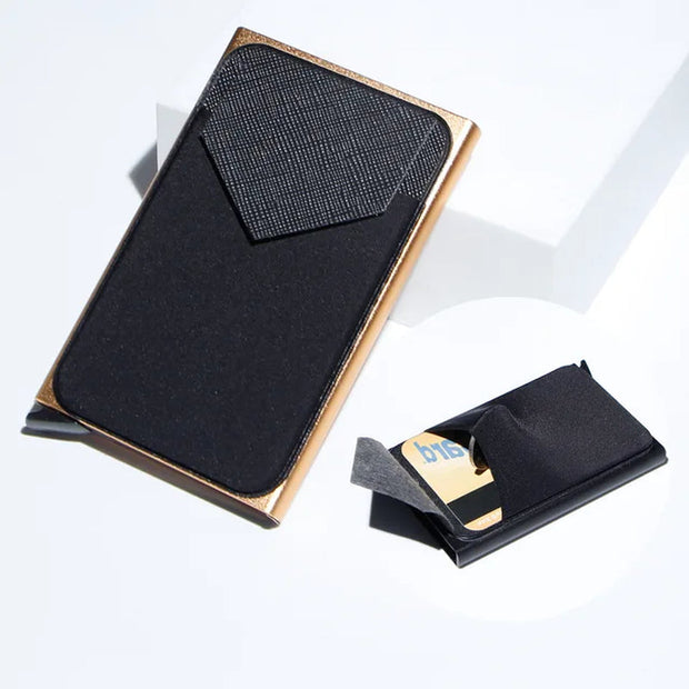 HomeCarbon Fiber Card Holder Wallets Men RFID Black Magic Trifold Leather Slim Mini Wallet Small Money Bag Male Purses Wallet Women - Premium  from Nobles Store - Just $27.09! Shop now at Nobles Store