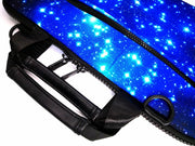 15 15.4 15.6 Inch Canvas Laptop Sleeve Bag Messenger Shoulder Briefcase -Blue Starry