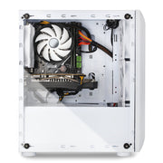 Eclipse ATX Gaming Desktop, Intel Core I7 4790, 16GB RAM, 1TB SSD, 1TB HD, White