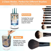 Beauty & Health, Makeup, Makeup Brushes & ToolsUSB Electric Makeup Brush Cleaner Portable 3 in 1 Makeup Brushes Drying Rack Lazy Cleaning Brush Washer Quick Dry Tool New - Premium  from Nobles Store - Just $16.68! Shop now at Nobles Store