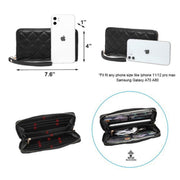 Bags & Accessories, Clothing, Women's Bags, Women's Bags & Accessories, Womens Tote BagsPoppy Quilted Women Handbags Purses Leather Tote Bag Satchel Wallet Set 2Pcs Chain Strap Shoulder Bag Classic - Premium  from Nobles Store - Just $64.19! Shop now at Nobles Store