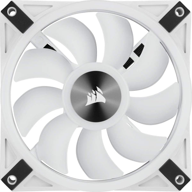 Case Fans, Computer Components, Computers & Accessories, Electronics, Fans & Cooling, Internal ComponentsQL Series, Icue QL120 RGB, 120Mm RGB LED PWM White Fan, Single Fan - Premium  from Nobles Store - Just $89.99! Shop now at Nobles Store