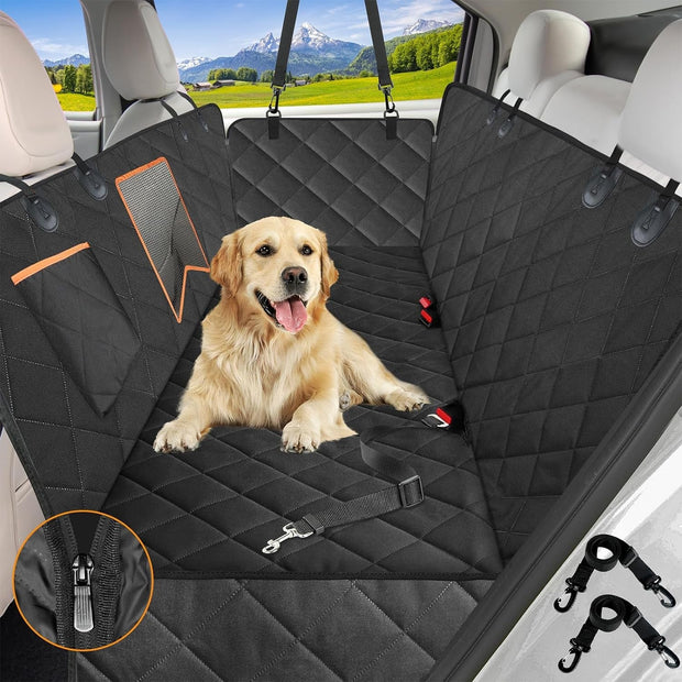 Car Travel Accessories, Carriers & Travel Products, Dogs, Pet Supplies, Seat CoversDog Car Seat Cover for Back Seat,Waterproof Hammock with Mesh Window, Anti-Scratch Nonslip Car Seat Protector for Dogs, 600D Heavy Duty Dog Seat Cover for Cars Trucks and Suvs - Premium  from Nobles Store - Just $32.46! Shop now at Nobles Store
