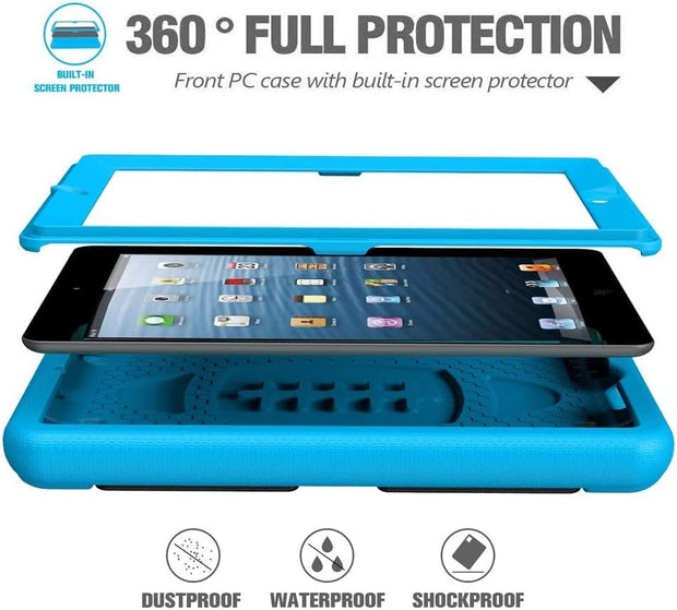 Bags, Cases, Cases & Sleeves, Computers & Accessories, Electronics, Tablet AccessoriesIpad 2 3 4 Generation Kids Case（Old Model）- Built-In Screen Protector, Shockproof Handle Stand Kids Friendly Compatible with Ipad 2Nd 3Rd 4Th Generation (Blue) - Premium  from Nobles Store - Just $25.41! Shop now at Nobles Store