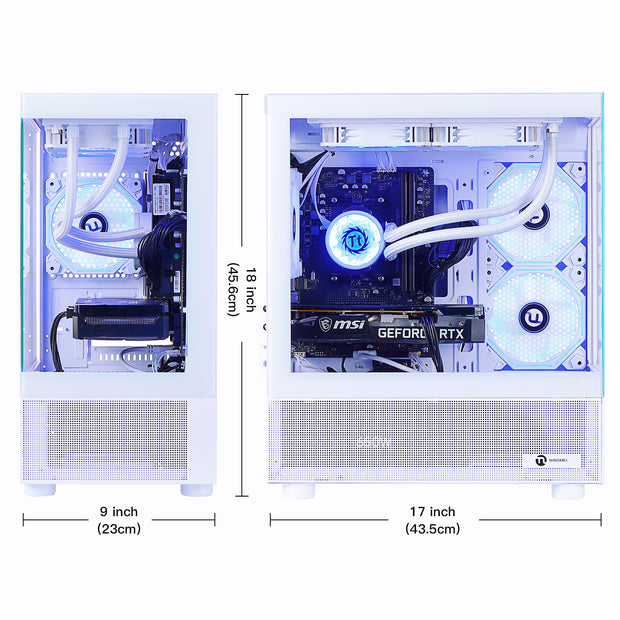 Gaming PC AMD Ryzen 7 5700X NVIDIA RTX 5060 32GB RAM 1TB SSD Wifi Gaming Desktop