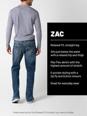 Men'S Zac Relaxed Fit Straight Leg Jean - Legacy