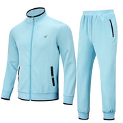 Clothing, Mens Clothing, Mens Workout ClothingMen'S Tracksuits Sweatsuits for Men Set Track Suits 2 Piece Casual Athletic Jogging Warm up Full Zip Sweat Suits Grayblue XL - Premium  from Nobles Store - Just $63.78! Shop now at Nobles Store