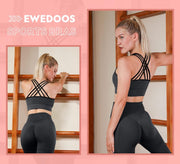 Bras, Clothing, Lingerie, Shoes & Jewelry, Sleep & Lounge, Sports Bras, WomenHigh Impact Sports Bras for Women High Support Adjustable Strappy Padded Sports Bra Workout Bras for Running - Premium  from Nobles Store - Just $47.77! Shop now at Nobles Store