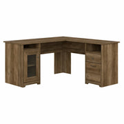 Desks, Furniture, Home, Office FurnitureCabot 60" L Shaped Desk with Storage, Reclaimed Pine - Premium  from Nobles Store - Just $497.16! Shop now at Nobles Store