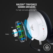 GEM Box, Legacy Systems, Microconsoles, Video GamesKaira X Wired Headset for Xbox Series X|S, Xbox One, PC, Mac & Mobile Devices: Triforce 50Mm Drivers - Hyperclear Cardioid Mic - Flowknit Memory Foam Ear Cushions - On-Headset Controls - White - Premium  from Nobles Store - Just $115.54! Shop now at Nobles Store