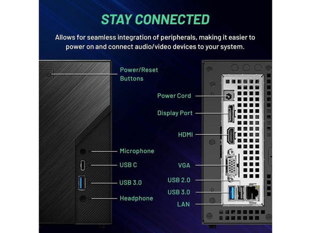 Computers, Desktop Computers, Electronics, Gaming Desktops, Laptops and Tablets, Shop Desktops By Type, Mini PC, Gaming PC, Desktop, AMD Ryzen 5 5600G, AMD Radeon Graphics, 1TB SSD, 16GB RAM, Windows 11 Home - Premium  from Nobles Store - Just $680.71! Shop now at Nobles Store