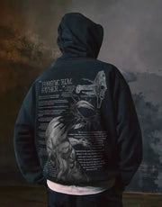 Men's And Women's Casual Printed Hooded Sweater - Premium 0 from USAdrop - Just $35.48! Shop now at Nobles Store