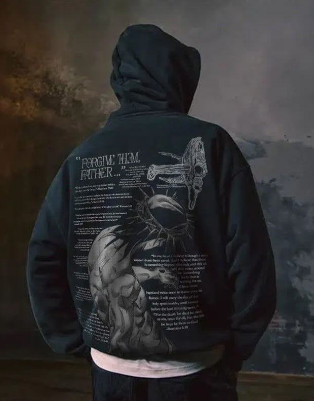 Men's And Women's Casual Printed Hooded Sweater - Premium 0 from USAdrop - Just $35.48! Shop now at Nobles Store