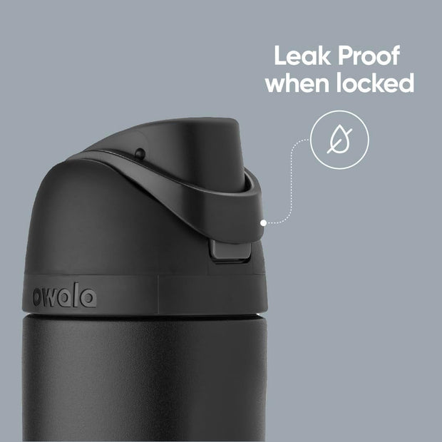 Home & Kitchen, Insulated Beverage Containers, Kitchen & Dining, Storage & Organization, ThermosesFreesip Insulated Stainless Steel Water Bottle with Straw for Sports and Travel, Bpa-Free, 24-Oz, Very, Very Dark - Premium  from Nobles Store - Just $65.28! Shop now at Nobles Store