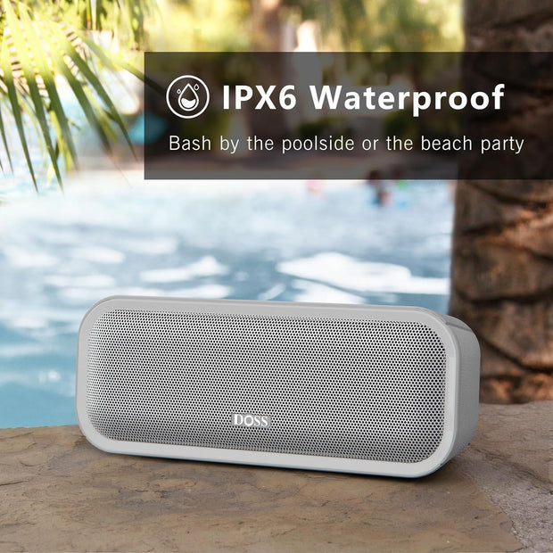 Electronics, Portable Audio & Video, Portable Bluetooth Speakers, Portable Speakers & DocksBluetooth Speaker, Soundbox Pro+ Wireless Bluetooth Speaker with 24W Impressive Sound, Booming Bass, IPX6 Waterproof, 15Hrs Playtime, Wireless Stereo Pairing, Mixed Colors Lights, 66 FT- Grey - Premium  from Nobles Store - Just $131.10! Shop now at Nobles Store