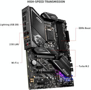 Computer Components, Computers & Accessories, Electronics, Internal Components, MotherboardsMPG Z490 GAMING EDGE WIFI ATX Gaming Motherboard (10Th Gen Intel Core, LGA 1200 Socket, DDR4, CF, Dual M.2 Slots, USB 3.2 Gen 2, Wi-Fi 6, DP/HDMI, Mystic Light RGB) - Premium  from Nobles Store - Just $427.11! Shop now at Nobles Store
