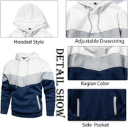 Clothing, Fashion Hoodies & Sweatshirts, Men, Shoes & JewelryMens Hooded Sweatshirt Casual Long Sleeve Drawstring Print Pullover Hoodies - Premium  from Nobles Store - Just $52.21! Shop now at Nobles Store