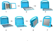 Bags, Cases, Cases & Sleeves, Computers & Accessories, Electronics, Tablet AccessoriesIpad 2 3 4 Generation Kids Case（Old Model）- Built-In Screen Protector, Shockproof Handle Stand Kids Friendly Compatible with Ipad 2Nd 3Rd 4Th Generation (Blue) - Premium  from Nobles Store - Just $25.41! Shop now at Nobles Store