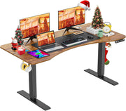 Computer Workstations, Desks & Workstations, Office Furniture & Lighting, Office Products55 X 24 Inch Electric Standing Desk Adjustable Height - Premium  from Nobles Store - Just $221.30! Shop now at Nobles Store