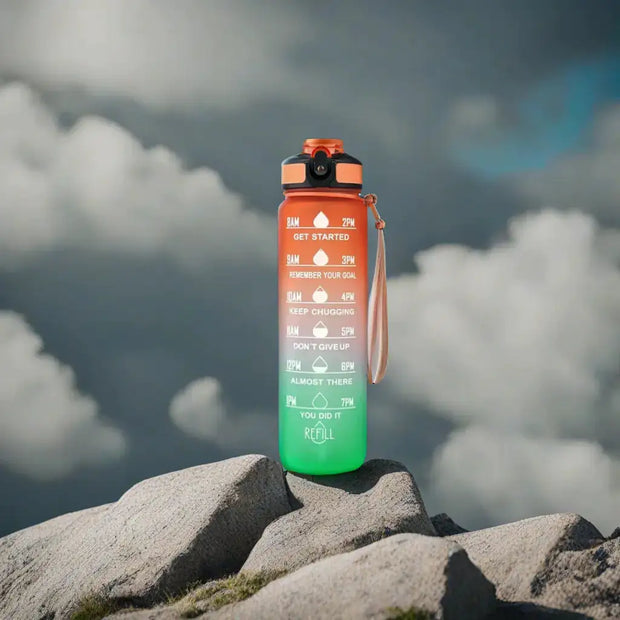 Bottle, Motivational, WaterMotivational Water Bottle - Premium  from Nobles Store - Just $31.18! Shop now at Nobles Store