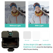 HomeSmartphone Vlogging Kit for Iphone Android with Tripod Mini Microphone Starter Vlog Kit for Tiktok Live Stream Video Youtube - Premium  from Nobles Store - Just $45.29! Shop now at Nobles Store