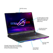 All Premium Laptops, Electronics, Premium Laptops, Premium TechROG Strix SCAR 16 (2023) Gaming Laptop, 16” Nebula HDR QHD, Nvidia RTX 4090, Intel I9-13980Hx, 32GB DDR5, 2TB SSD, Win 11 Pro, G634JY-XS97 - Premium  from Nobles Store - Just $4935.67! Shop now at Nobles Store