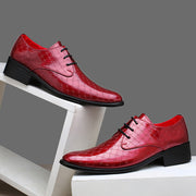 nullMen's PU Leather Pointed Formal High Heels - Premium 0 from null - Just $54.21! Shop now at Nobles Store