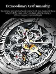 Clothing, Men, Shoes & Jewelry, Watches, Wrist WatchesOUPINKE Men'S Skeleton Mechanical Watches Luxury Dress Automatic Self Winding Sapphire Crystal Waterproof Tungsten Steel Band Wrist Watches - Premium  from Nobles Store - Just $453.54! Shop now at Nobles Store