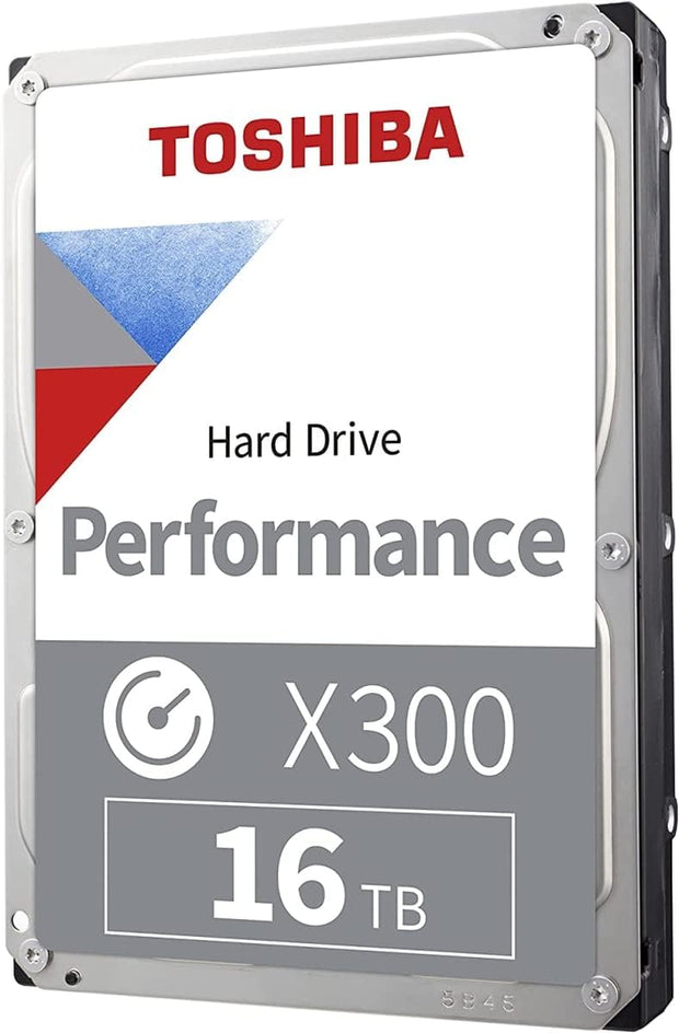 X300 16TB Performance & Gaming 3.5-Inch Internal Hard Drive – CMR SATA 6 Gb/S 7200 RPM 512 MB Cache - HDWR31GXZSTA
