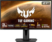 Computers & Accessories, Electronics, MonitorsTUF Gaming 27" 2K HDR Gaming Monitor (VG27AQ) - QHD (2560 X 1440), 165Hz (Supports 144Hz), 1Ms, Extreme Low Motion Blur, Speaker, G-SYNC Compatible, VESA Mountable, Displayport, HDMI ,Black - Premium  from Nobles Store - Just $391.65! Shop now at Nobles Store