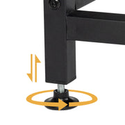 Desks, Furniture, Home, Office FurnitureL-Shaped Gaming Desk with USB Wireless Charging, 55" Computer Desk with Monitor Stand, Corner Writing Desk with LED Light, Black - Premium  from Nobles Store - Just $111.64! Shop now at Nobles Store