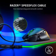 Accessories, Gaming Mice, PC, Video GamesBasilisk V2 Wired Gaming Mouse: 20K DPI Optical Sensor, Fastest Gaming Mouse Switch, Chroma RGB Lighting, 11 Programmable Buttons, Classic Black - Premium  from Nobles Store - Just $130.96! Shop now at Nobles Store