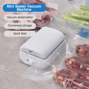 Mini vacuum Sealer Vacuum Compression Bag Food Bag Machine - Premium  from USAdrop - Just $30! Shop now at Nobles Store