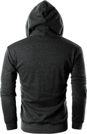Clothing, Fashion Hoodies & Sweatshirts, Men, Shoes & JewelryMens Slim Fit Lightweight Zip up Hoodie with Pockets Long Sleeve Full-Zip Hooded Sweatshirt - Premium  from Nobles Store - Just $58.88! Shop now at Nobles Store