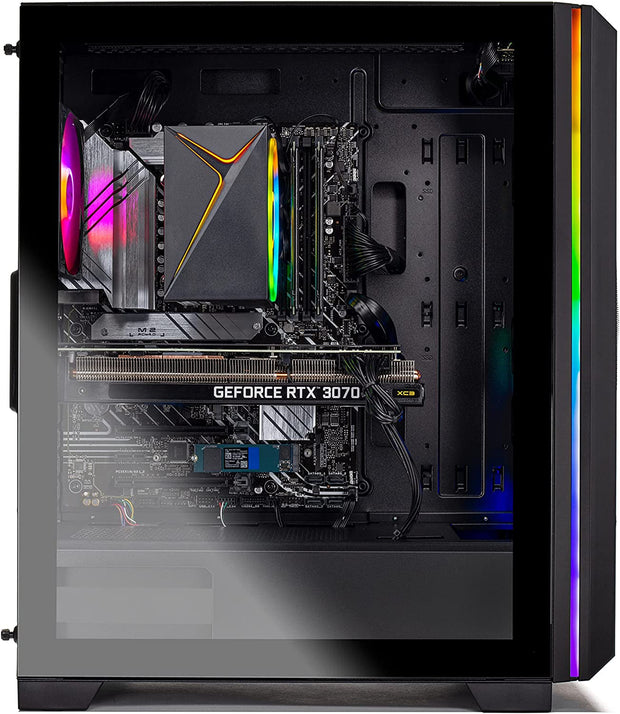 Computers & Accessories, Computers & Tablets, Desktops, Electronics, TowersChronos Gaming PC Desktop – INTEL Core I7 12700K 3.6 Ghz, RTX 3080, 1TB NVME SSD, 32G DDR5, 750W GOLD PSU, AC Wi-Fi, Windows 10 Home 64-Bit - Premium  from Nobles Store - Just $2637.66! Shop now at Nobles Store