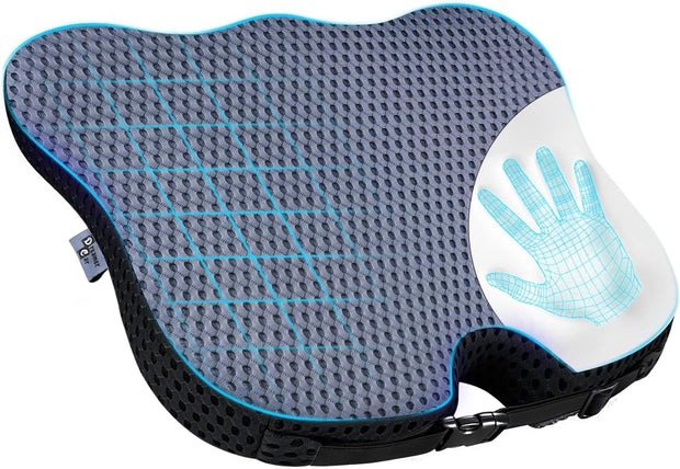 Automotive, Interior Accessories, Seat Covers & Accessories, Seat CushionsWedge Seat Cushion for Car Seat Driver/Passenger- Car Seat Cushions for Driving Improve Vision/Posture - Memory Foam Car Seat Cushion for Hip Pain (Mesh Cover,Gray) - Premium  from Nobles Store - Just $47.21! Shop now at Nobles Store
