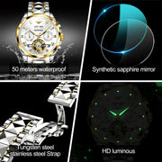 Jewelry, Mens Watches, WatchesAutomatic Watches for Men, Diamond Skeleton Self Winding - Premium  from Nobles Store - Just $455.57! Shop now at Nobles Store