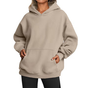 Clothing, WomenWomen's Hoodies With Pockets Fashion Solid Sweatshirt Oversized Hooded Sweater Womens Clothing - Premium 0 from USAdrop - Just $35.65! Shop now at Nobles Store