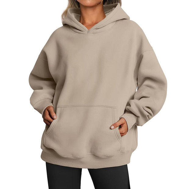 Clothing, WomenWomen's Hoodies With Pockets Fashion Solid Sweatshirt Oversized Hooded Sweater Womens Clothing - Premium 0 from USAdrop - Just $35.65! Shop now at Nobles Store