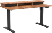 Furniture, Home & Kitchen, Home Office Desks, Home Office Furniture55 X 24 Inch Height Adjustable Electric Standing Desk with Double Drawer - Premium  from Nobles Store - Just $395.54! Shop now at Nobles Store