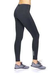 Clothing, Sports Clothing, WomenWomen's Mid-Rise Zip Pocket Full Length Leggings - Premium  from Nobles Store - Just $48! Shop now at Nobles Store
