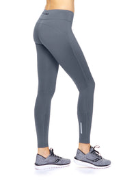 Clothing, Sports Clothing, WomenWomen's Mid-Rise Zip Pocket Full Length Leggings - Premium  from Nobles Store - Just $48! Shop now at Nobles Store