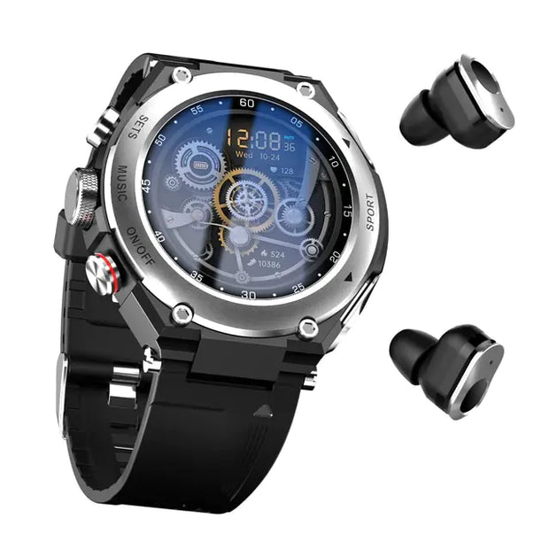 accessory, fitness, gift, gym, smart watchSmart Watch with Earbuds - Premium  from Nobles Store - Just $226.43! Shop now at Nobles Store