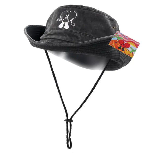 cap, fishing, hat, hiking, outdoorFoldable Cotton Embroidered Bucket Hat - Premium  from Nobles Store - Just $34.60! Shop now at Nobles Store