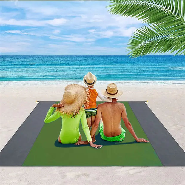 beach, beach balnket, blanket mat, waterproof beach blanketWaterproof Pocket Beach Blanket Mat - Premium  from Nobles Store - Just $30.46! Shop now at Nobles Store
