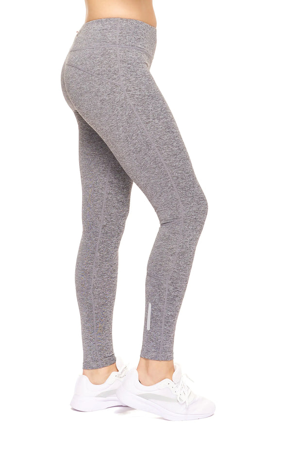 Clothing, Sports Clothing, WomenWomen's Mid-Rise Zip Pocket Full Length Leggings - Premium  from Nobles Store - Just $48! Shop now at Nobles Store